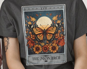 Monarch-Shirt, das Monarch-Tarot-Karten-Shirt, Monarch-Schmetterling-Shirt-Monarch-Geschenke