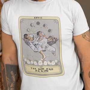 Tshirt Jiu Jitsu Brésilien T-shirt Choke T-shirt MMA BJJ Cadeau Jiu Jitsu Brésilien T-shirt BJJ Lover Shirt Carte Tarot T-shirt Cadeau Jiu Jitsu