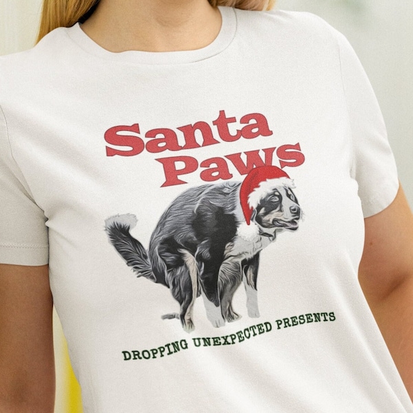 Christmas Dog Pooping Shirt, Bernese Mountain Dog Pooping Dog T-shirt Funny Dog Pooping Tee Funny Berner Mom Gifts Dog Owner Gift