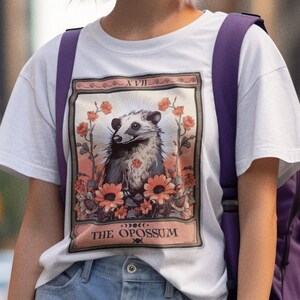 Opossum Tarot Karte Shirt, Opossum Shirt Opossum Liebhaber Geschenk Opossum Tshirt