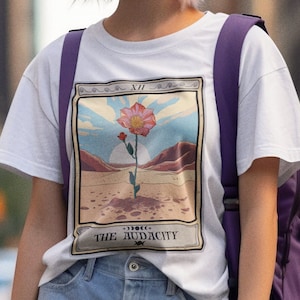 The Audacity Tarot Card Shirt The Audacity TShirt Tarot Card Gift Audacity Shirt