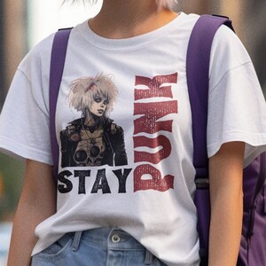 Stay Punk Shirt Punk Rock Tshirt, Punk Girl Tee