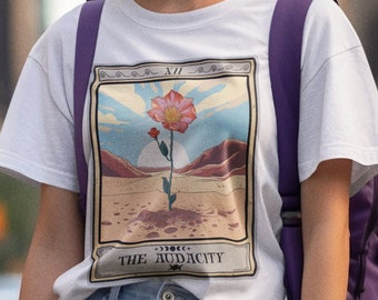 The Audacity Tarot Card Shirt The Audacity TShirt Tarot Card Gift Audacity Shirt
