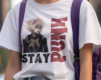 ステイパンクシャツ、パンクロックTシャツ、パンクガールTシャツ