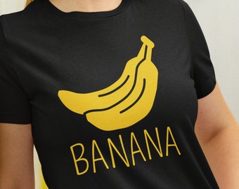 Banana Shirt, Fruit Tshirt, Banana Lover Gifts Gardening Gift Fruit Lover Foodie Shirt