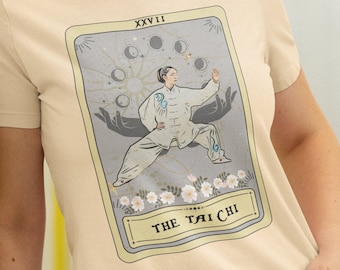 The Tai Chi Tarot Card Shirt, Tai Chi Shirt, Tai chi Lover Gift Ideas Tai Chi T-shirt Tai Chi Master Gift