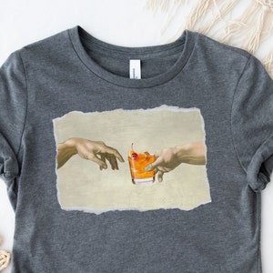 Old Fashioned Cocktail Shirt, The Creation Of Old Fashioned Cocktail TShirt, Old Fashioned Shirt, Bachelorette Party Shirt, Drinking shirt