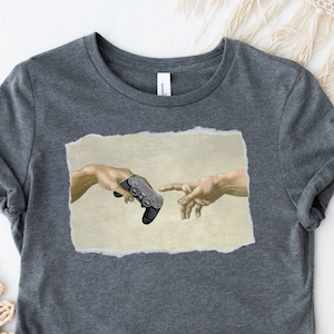 Gamer Shirt, The Creation Of Gaming Shirt, Gamer tshirt gaming tshirt Funny Gaming tshirt Gamer Gift, Video Game Shirt Gaming t-shirt