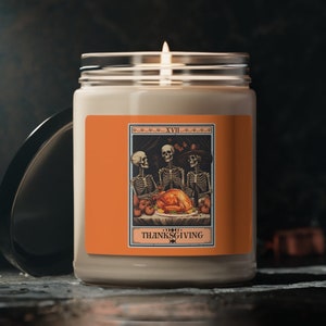 Thanksgiving kaars, skelet Thanksgiving kaars geschenken