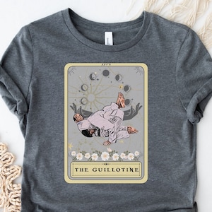 Jiu Jitsu brésilien chemise Guillotine starter chemise MMA BJJ T Shirt Jiu Jitsu brésilien T Shirt BJJ amant cadeau Tarot carte chemise Jiu Jitsu cadeau
