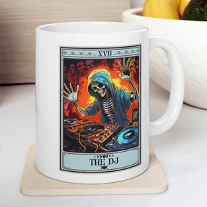DJ-Geschenke, die DJ-Tarot-Karten-Tasse, dj-Tasse Geschenk dj einzigartige Geschenke