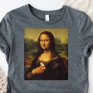 Mona Lisa Empanada Shirt, Empanada TShirt Mona Lisa TShirt Empanadas Lover Gift Hispanic Heritage Month