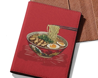 Ramen Passport Holder Japanese Food Passport Cover Trip to Japan Travel