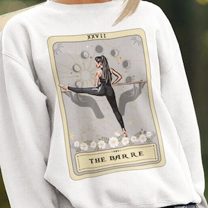 Barre Sweatshirt, Barre Tarot Karte Sweatshirt, Barre Pullover, Barre Pullover, Barre Liebhaber Geschenke