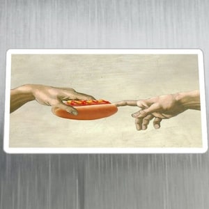 Creation of Hot Dog Sticker: Funny Waterproof Vinyl Decal