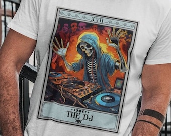 DJ Shirt The DJ Tarot Card Shirt Amateur dj Gift Professional dj Gifts