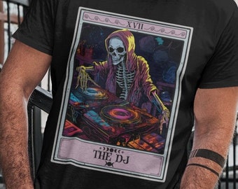 DJ Shirts The DJ Tarot Card Shirt Amateur dj Gift Professional dj Gifts for DJ Shirt
