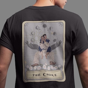 Chemise de jiu jitsu brésilien nue chemise de carte de tarot impression dans le dos MMA BJJ chemise jiu jitsu brésilienne chemise amateur de BJJ cadeau Jiu Jitsu