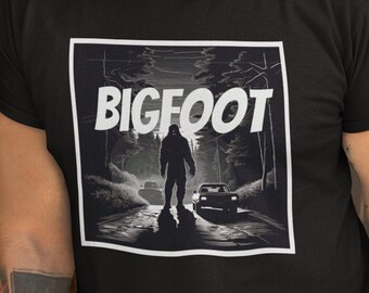 Bigfoot Shirt Sasquatch Tshirt Big foot Tee