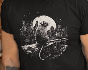 Rat Shirt, City Rat Tshirt Rat Lover Gifts Tee