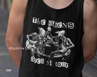The Aliens Area 51 Tour, Alien Shirt, UFO T-shirt Conspiracy Theory Shirt
