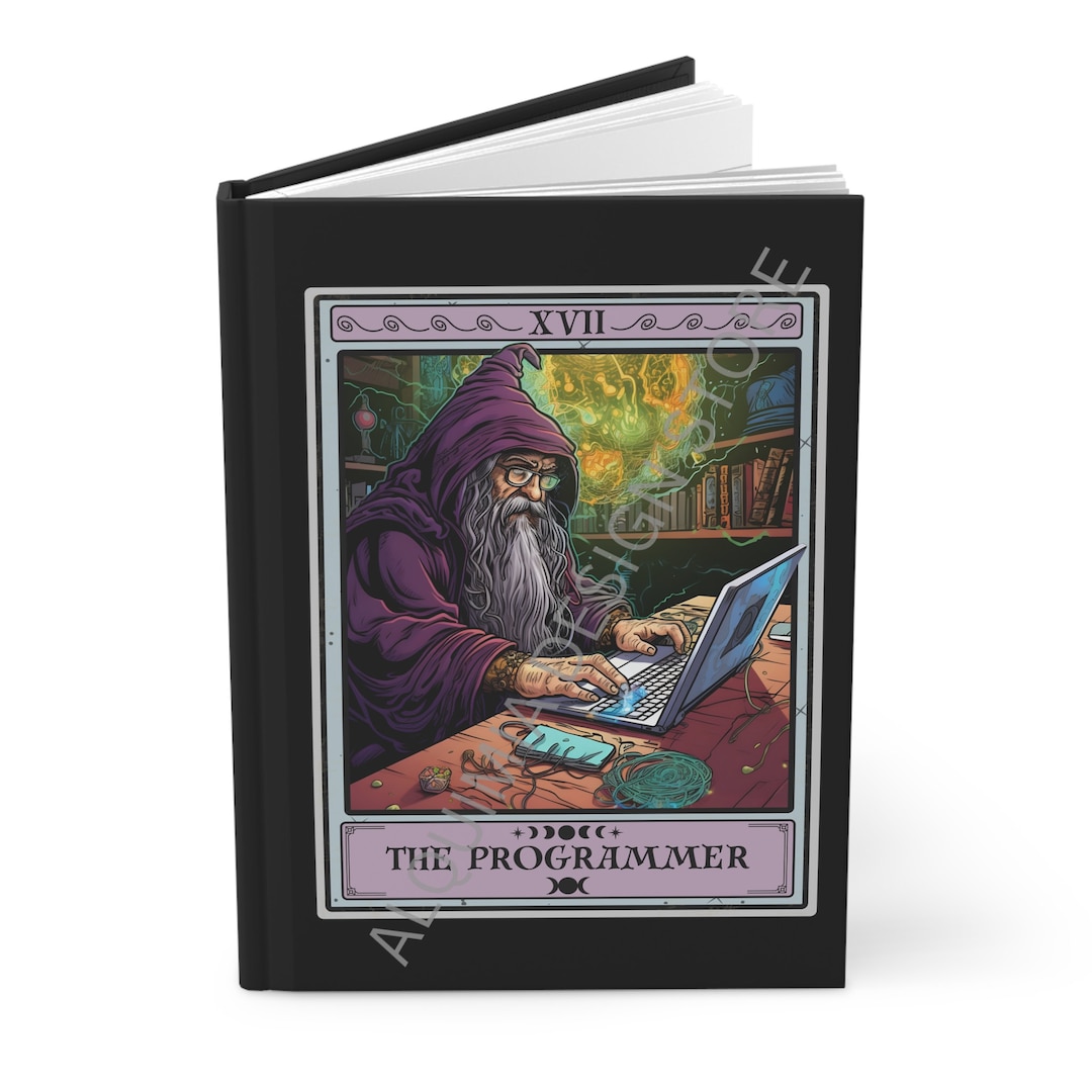 Programmer Notebook, the Programmer Tarot Card Journal, Software ...