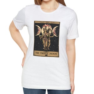 Triple Moon Shirt, Hecate Goddess Tarot Card Shirt, Hecate Triple Moon ...