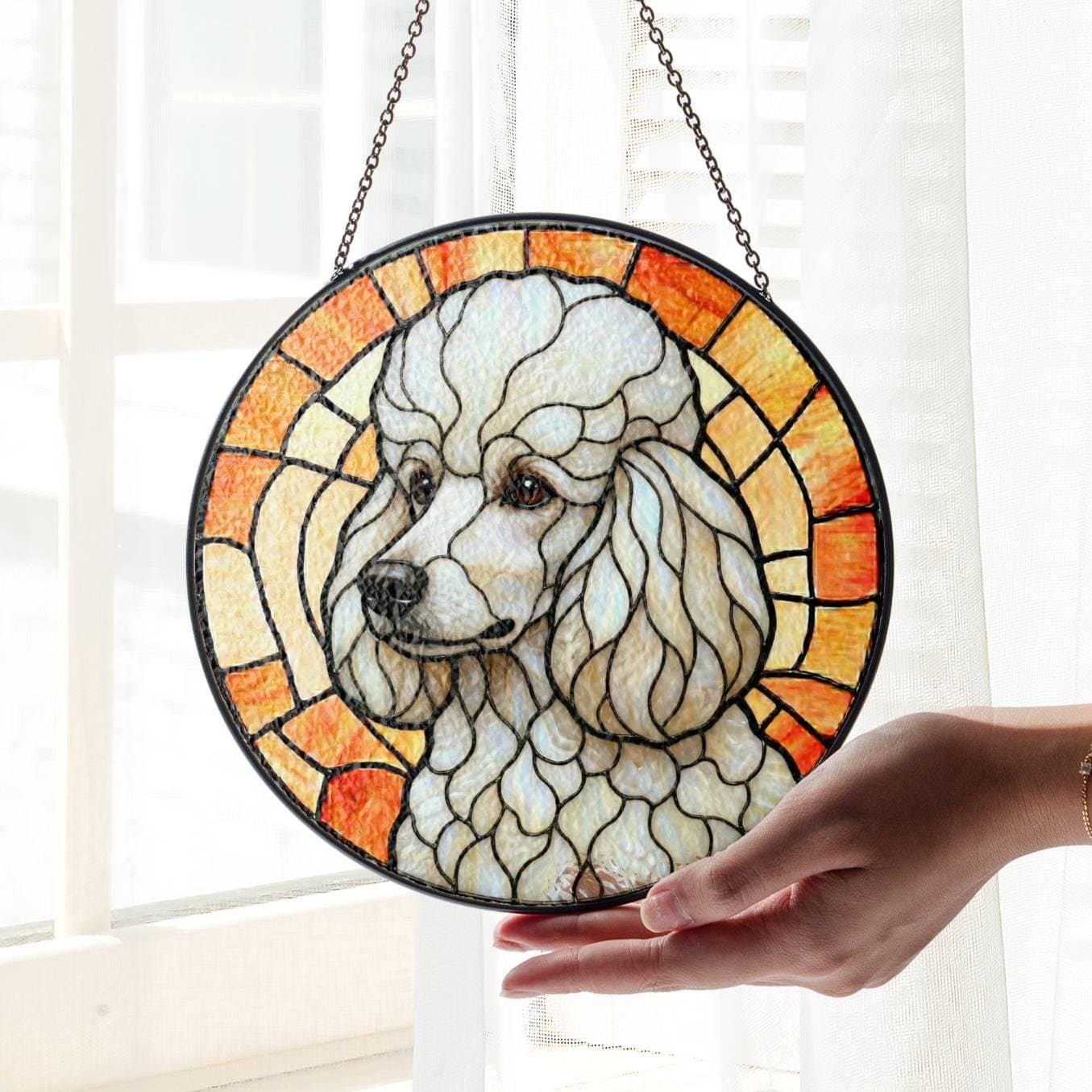 Poodle Stained Glass - Etsy