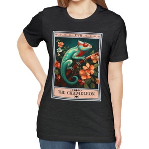Chameleon Shirt, The Chameleon Tarot Card Shirt, Chameleon Lover Gifts image 10