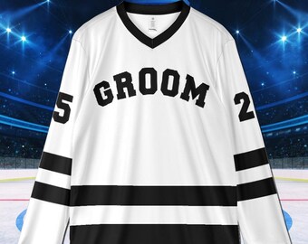 Bride and Groom Hockey Jersey Matching Bride Groom Shirts Hockey Wedding Mr and Mrs Matching Jerseys