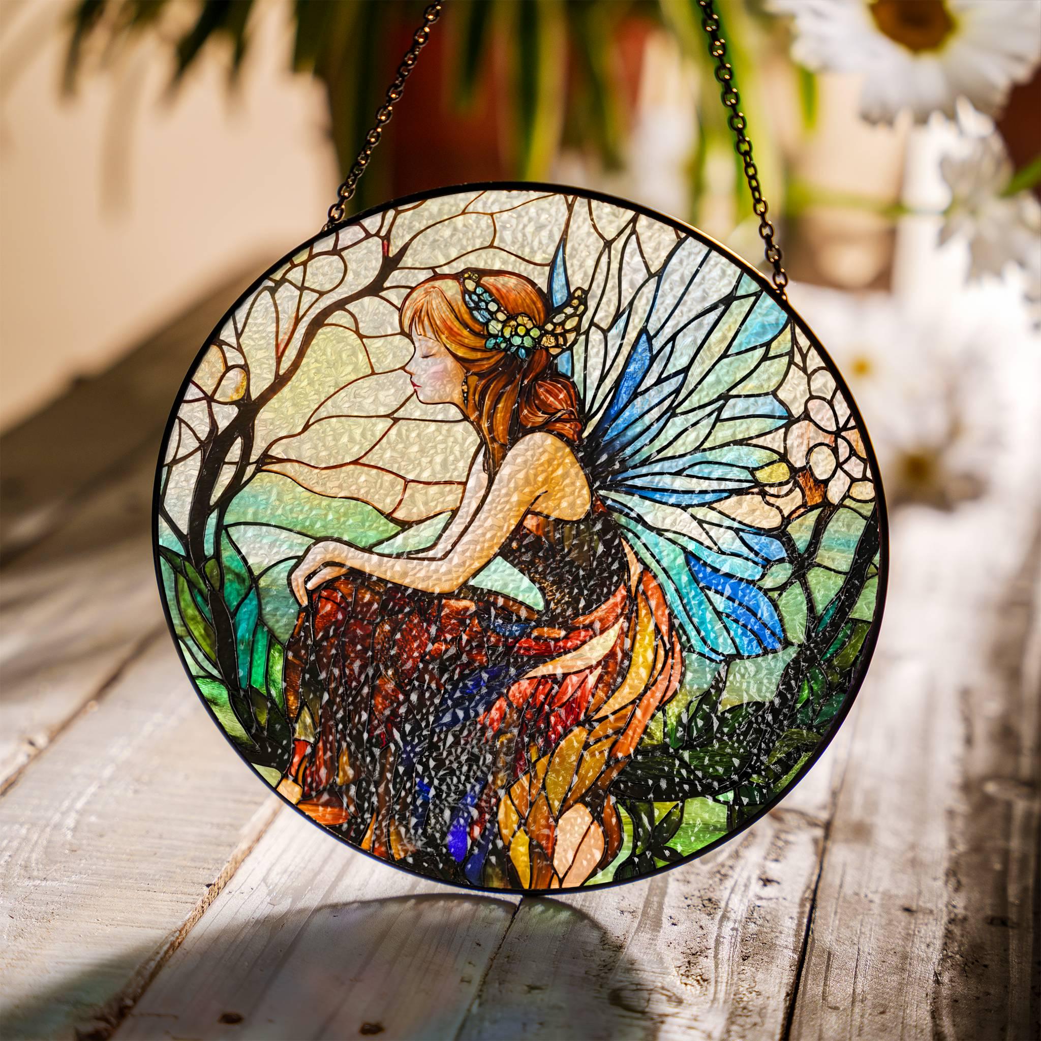 2 Acchiappasole A Forma Di Cuore In Vetro - Prismi Per Creare Arcobaleni In Casa E Giardino - Foto 2