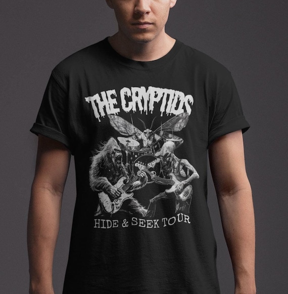 Cryptid Shirt, the Cryptids Hide and Seek Tour T-shirt, Bigfoot