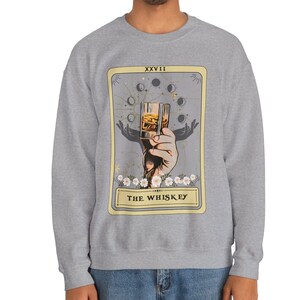Bluza Whiskey, Bluza z Kartą Tarota Whiskey, Prezenty dla Miłośników Whiskey zdjęcie 7