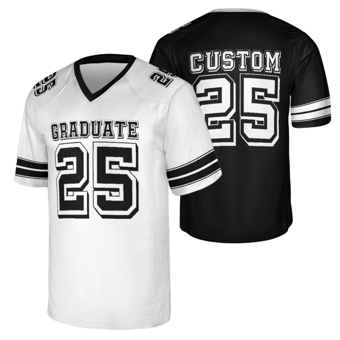 Graduation Football Jersey, Personalized Graduation Shirts - Etsy