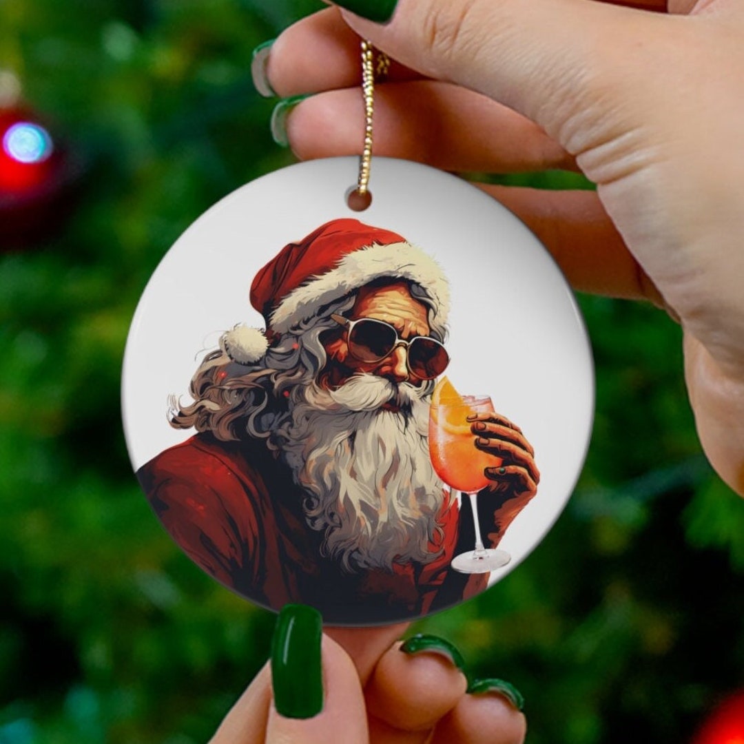 Aperol Spritz Ornament