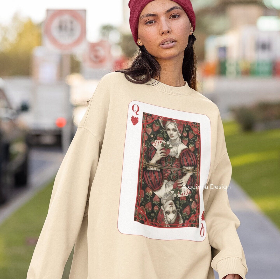 【美品】BURBERRY ユニコーンチェーン スウェット 上品デザイン ストロベリークイーンカード スウェットシャツ - ベリーラバー クルー