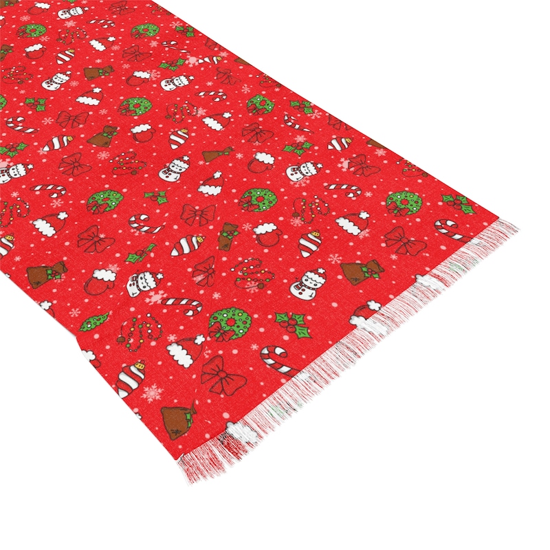 Colorful Christmas Scarf