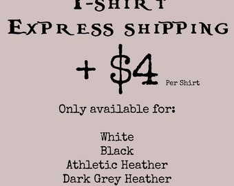 T-shirt USA Express Shipping