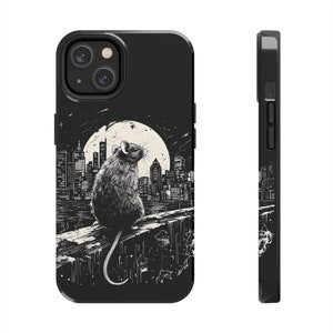 Rat iPhone Case, Rat Lover iPhone Case Gifts Spirit Animal Rat Gift