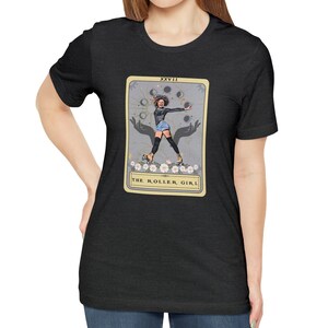 Rullskridskoåkare Tarotkort Rullskridskoåkare Rullskridskoåkare Rullskridskoåkare Roller Derby Rullskridskoåkare Flicka Rullskridskoåkare Gåva bild 6