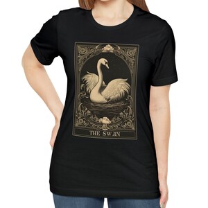 Swan Shirt, Swan Tarot Card Shirt, Swan Tshirt Swan Lover Gifts image 6