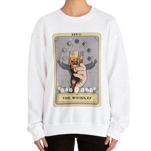 Bluza Whiskey, Bluza z Kartą Tarota Whiskey, Prezenty dla Miłośników Whiskey zdjęcie 5