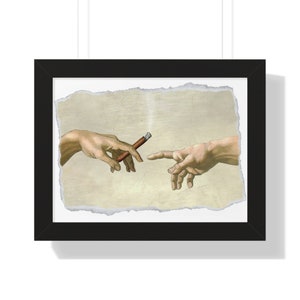 Zigarrendruck The Creation Of Cigar, Zigarrenliebhaber Geschenk Zigarre Wand Kunst Zigarre Gerahmter Druck Zigarre Poster