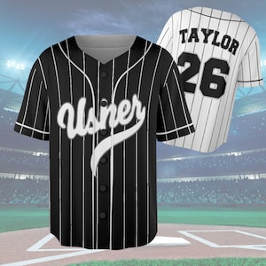 Wedding Usher Jersey, Groom & Groomsmen Matching Shirts Custom Name And Number For Wedding Groomsmen Baseball Jersey Bachelor Party Best Man