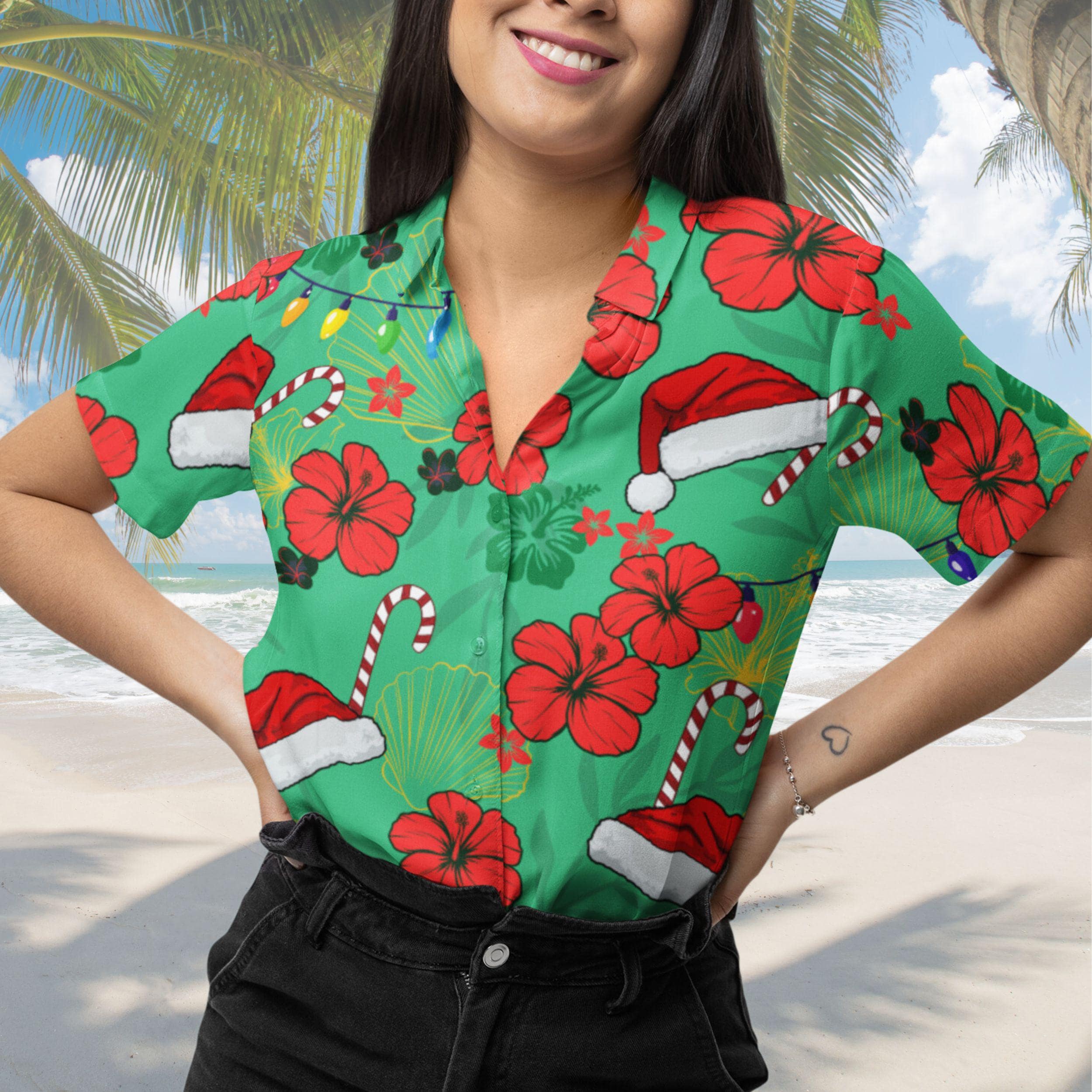 Camicia Hawaiana Di Babbo Natale - Italia - Foto 10