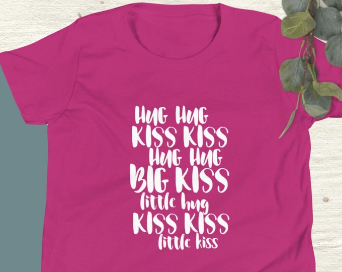 Youth Size Hug Hug Kiss Kiss T-shirt