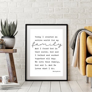 Ele ama o que eu faço, download digital, impressão de parede para impressão, decoração de casa, família, dona de casa