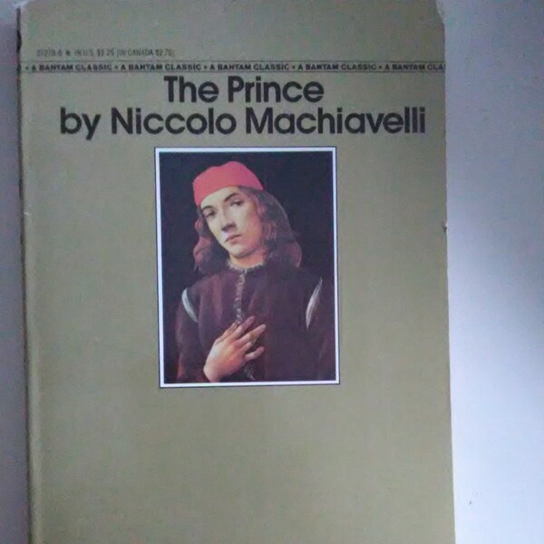 The Prince by Niccolo Machiavelli - paperback book (1985)