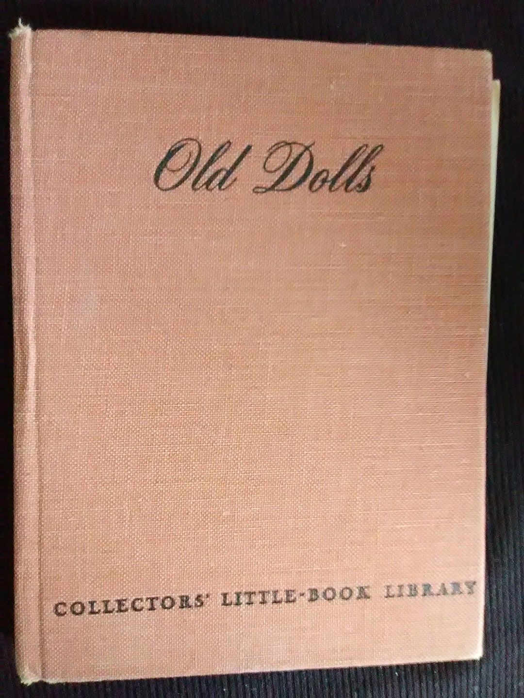 Old Dolls by Eleanor St. 1950 Collector's Little Book Library