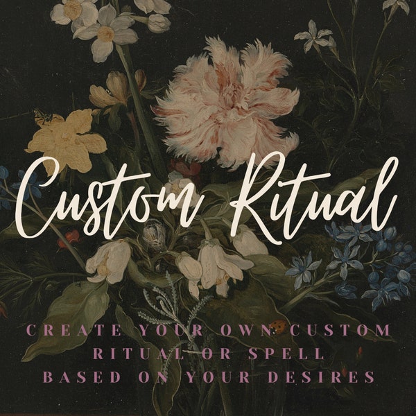 Custom Spell or Ritual- I will custom create a ritual for you based on your desires. POWERFUL RESULTS! Manifest your Dreams! You deserve it!